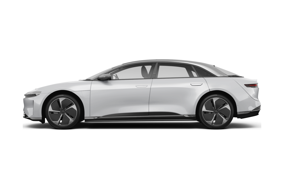 Lucid Air - Side view Lucid Air - Side view